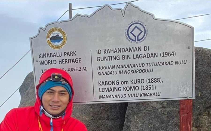 Pertama Kali Mendaki Terus Naik Sentuh Puncak Fizo Omar Tak Percaya Berjaya Tawan Kinabalu Gempak