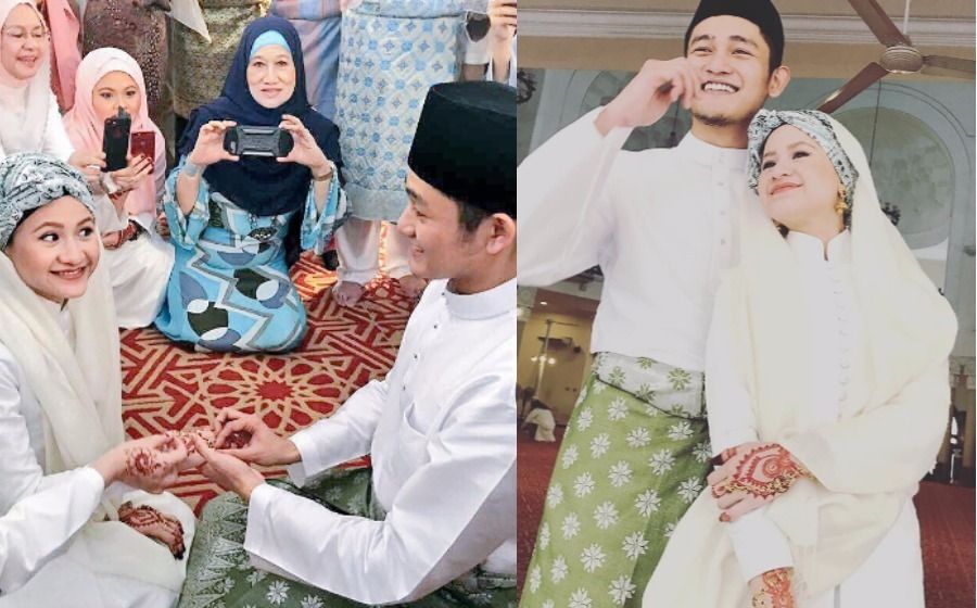 Muka Suami Aleysha Macam Farid Kamil Lah Peminat Ucap Tahniah Adik Sharifah Amani Dah Kahwin Gempak