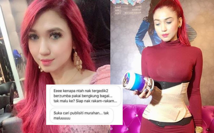 Suka Cari Publisiti Murahan Tak Malu Anjur Senaman Tarian Sambil Pakai Bengkung Beby Maembong Kena Kecam Gempak