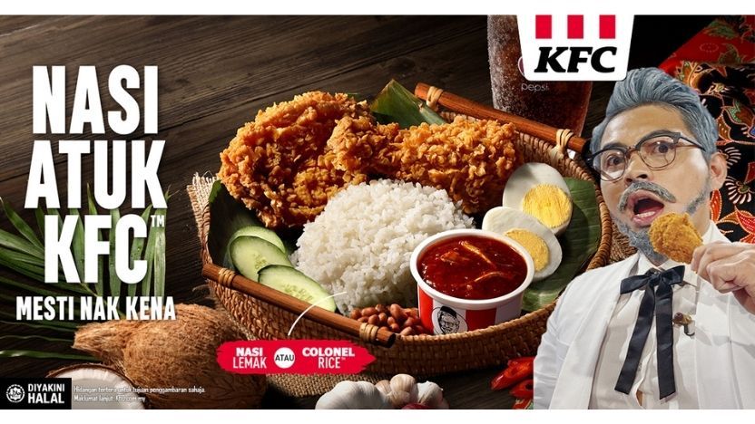 Nasi Kari Atuk Now In Kfc Malaysia Miri City Sharing