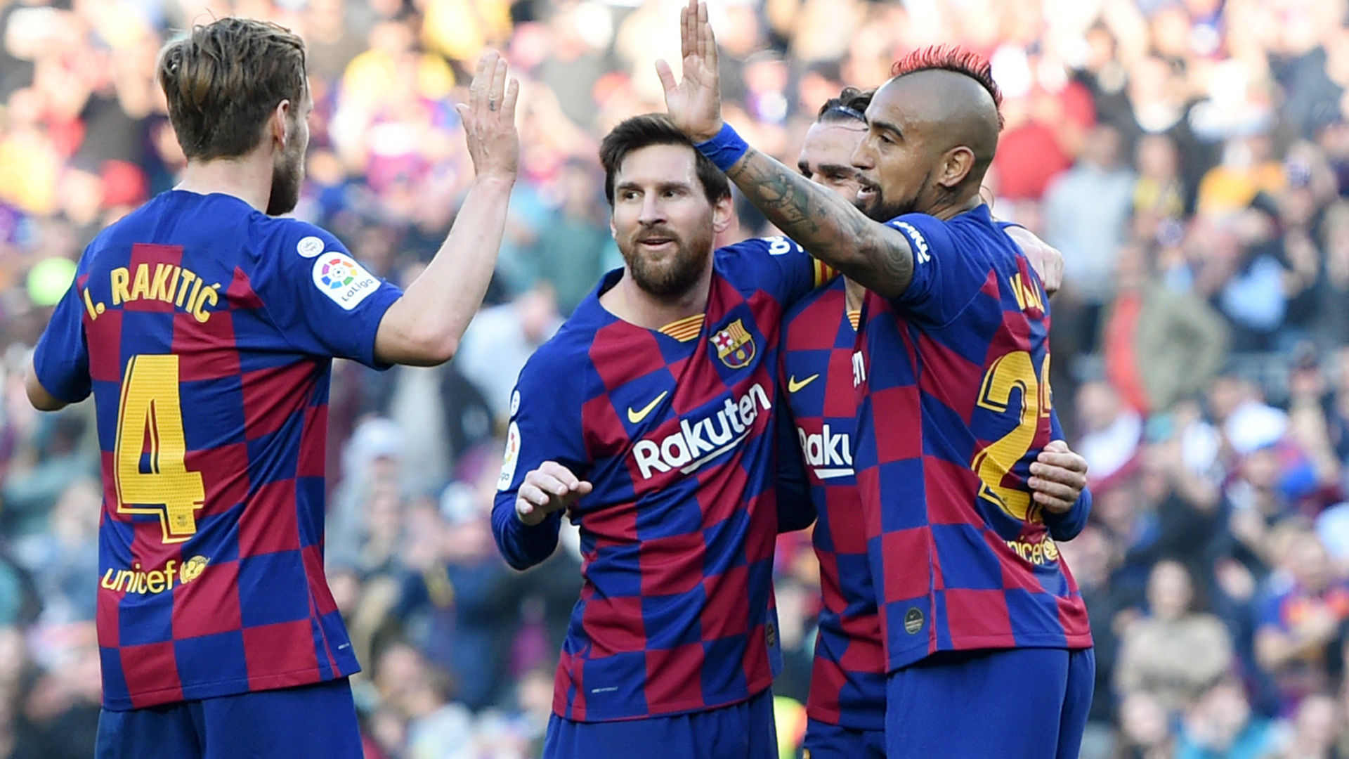Barcelona 5-0 Eibar: Marvellous Messi flexes his muscles ahead of