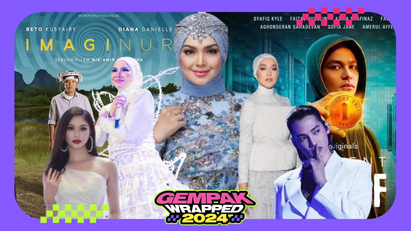 #GempakWrapped2024: Siti Nurhaliza, Hael Husaini, Susan Lankester ...