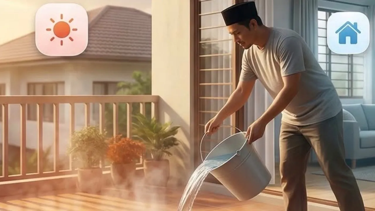 Tips kurangkan bahang rumah