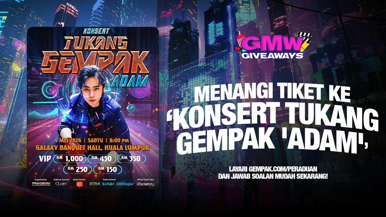GMW Giveaway   Konsert Tukang Gempak 'ADAM'