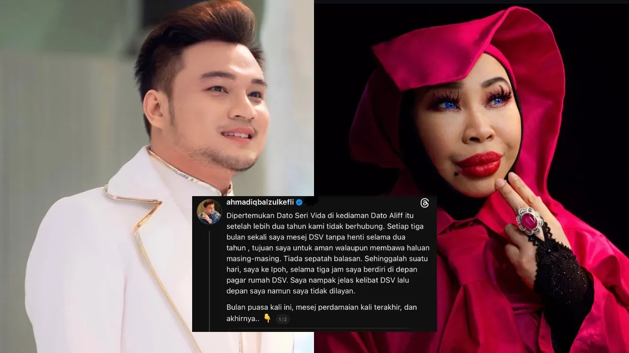 Iqbal cubaan pujuk Vida