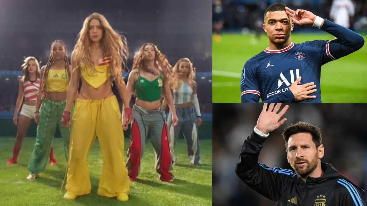 Astro Gempak shakira mbappe