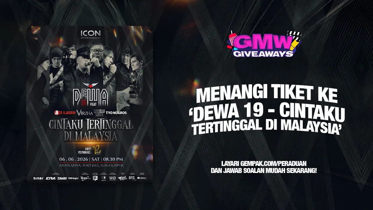 GMW Giveaway   DEWA 19   Cintaku TerTinggal di Malaysia