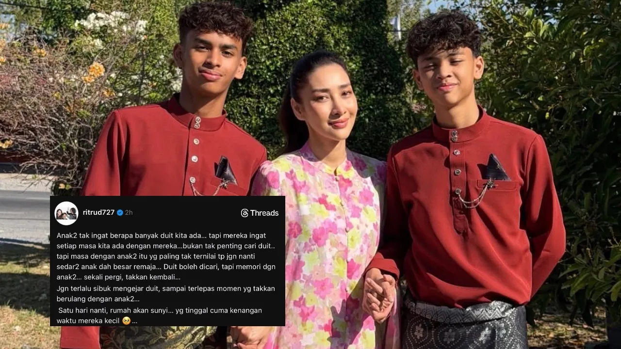 Rita Rudaini luang masa anak-anak