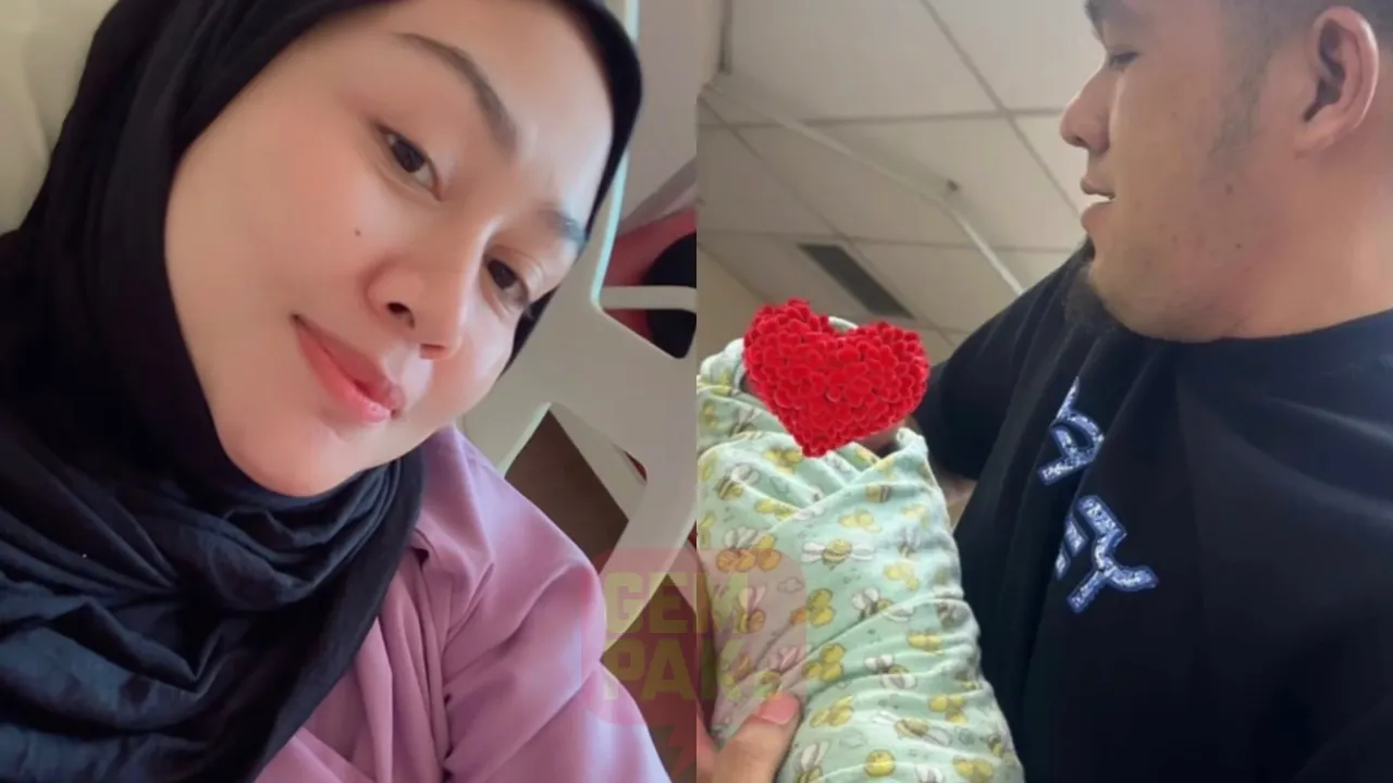 Eda selamat bersalin anak ketiga