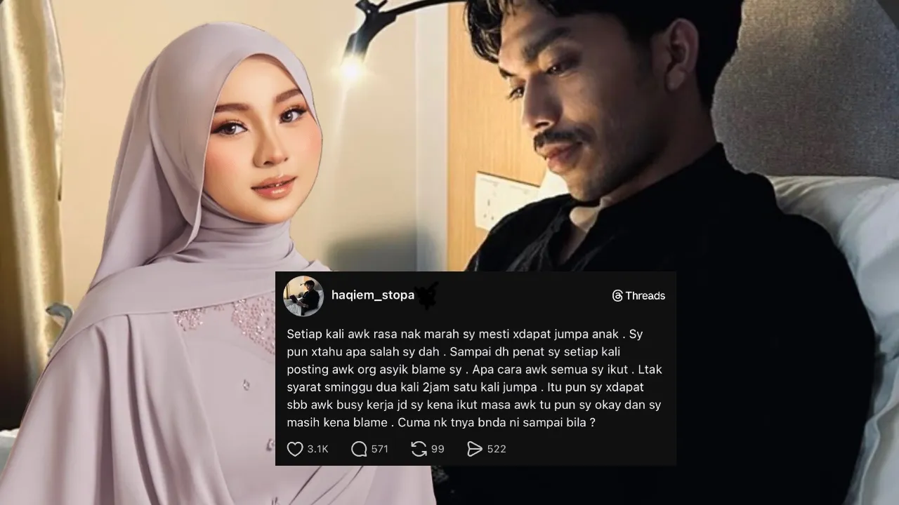 Haqiem Stopa dakwa tak dapat jumpa anak