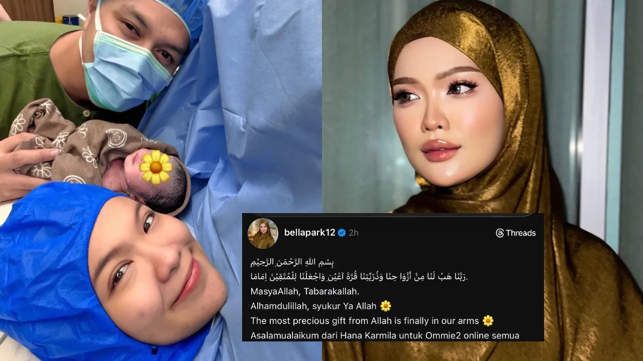 Bella Park selamat bersalin