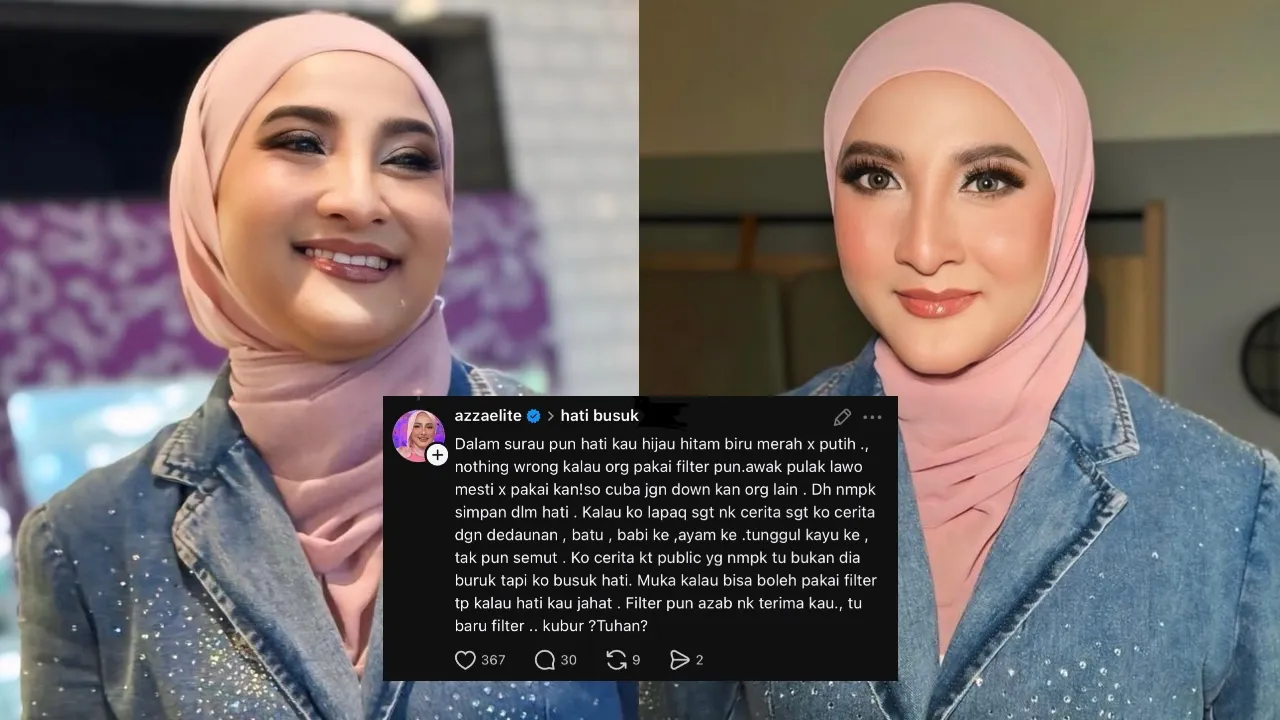 Azza tegur hati busuk