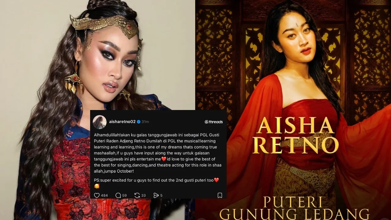 Aisha syukur jadi Puteri Gunung Ledang