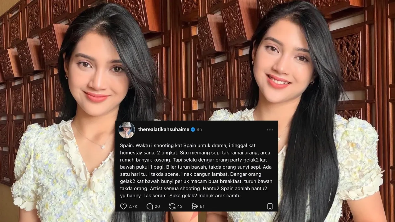 Atikah Suhaime seram