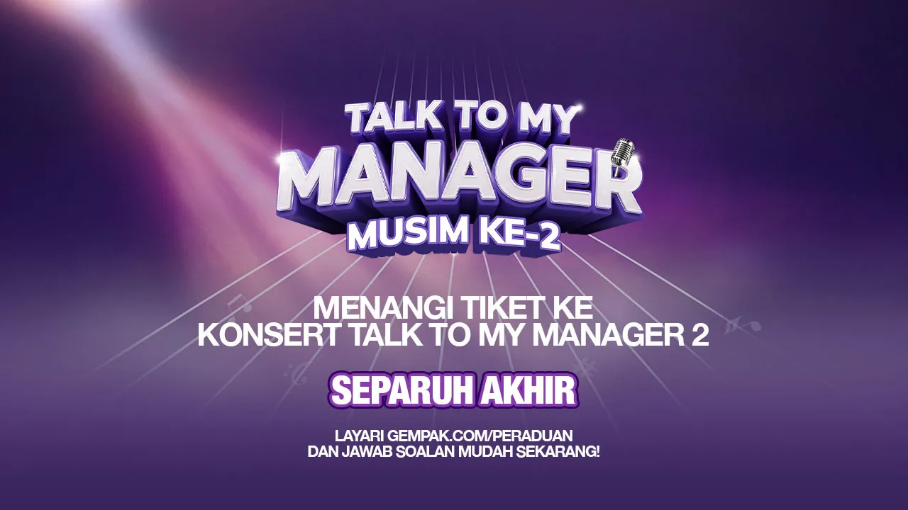 GMW Giveaway   Konsert Talk To My Manager 2 Minggu 9