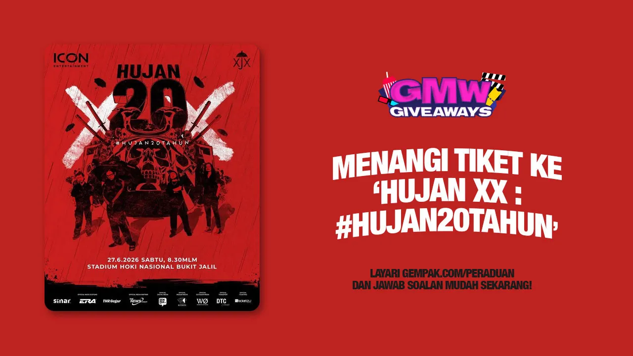 GMW Giveaway HUJAN XX HUJAN20TAHUN