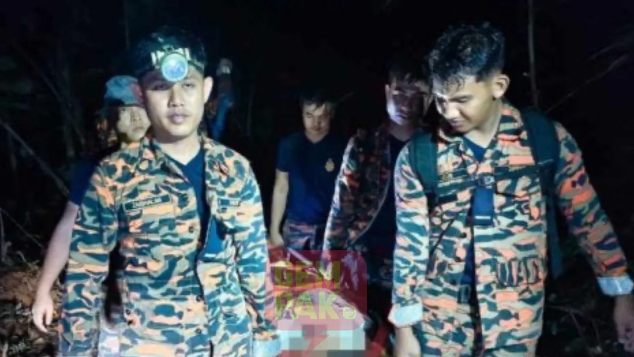 Bomba usung lelaki 110kg