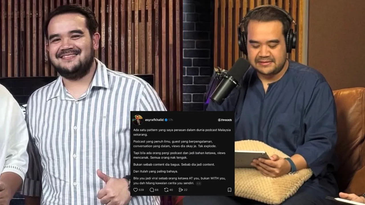 Asyraf Khalid podcast