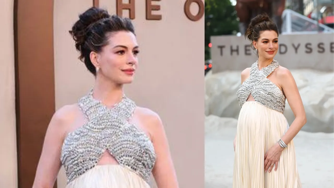 Hamil Anak Ketiga, Anne Hathaway Akui Tidak Letak Harapan Besar