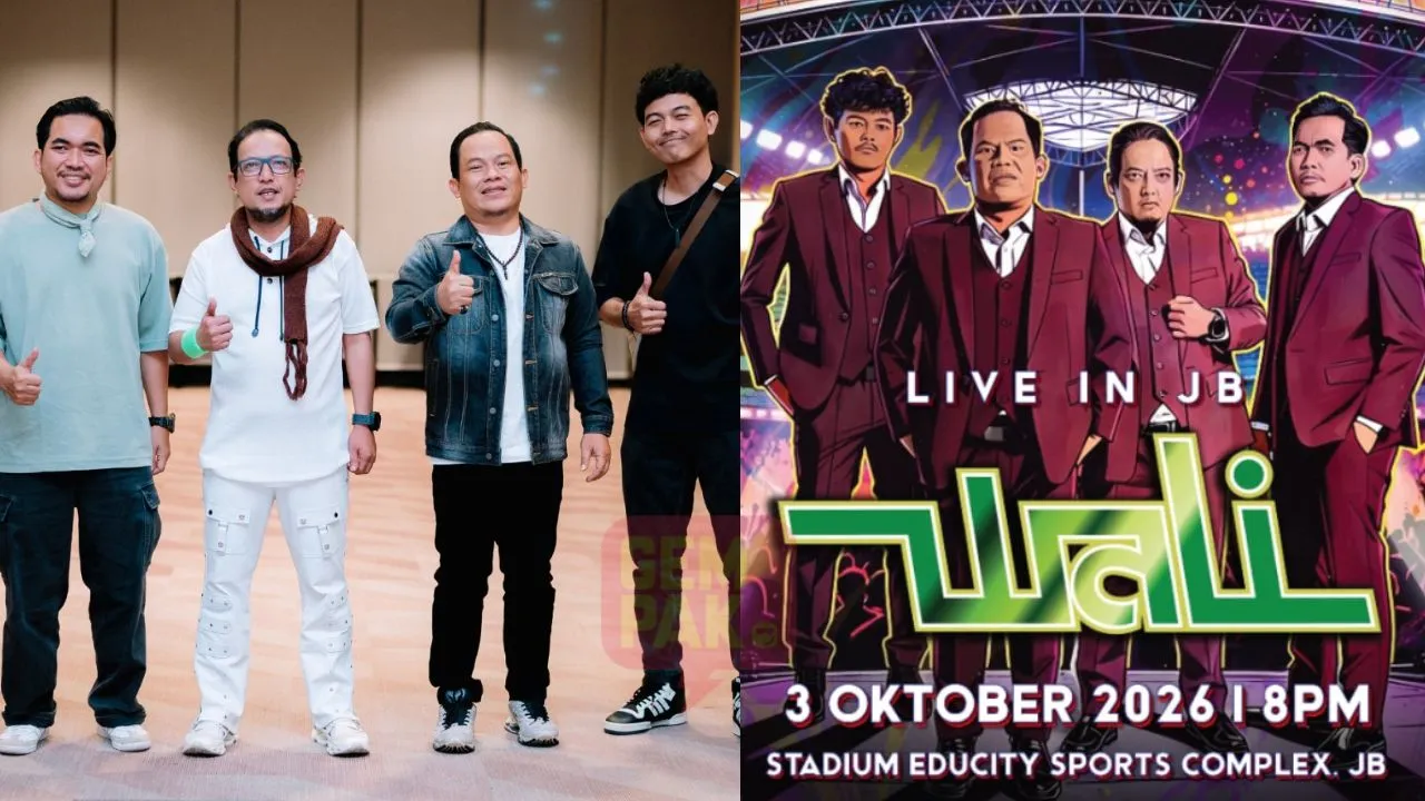 50 Peratus Tiket Wali Live In JB Licin Dalam Dua Jam