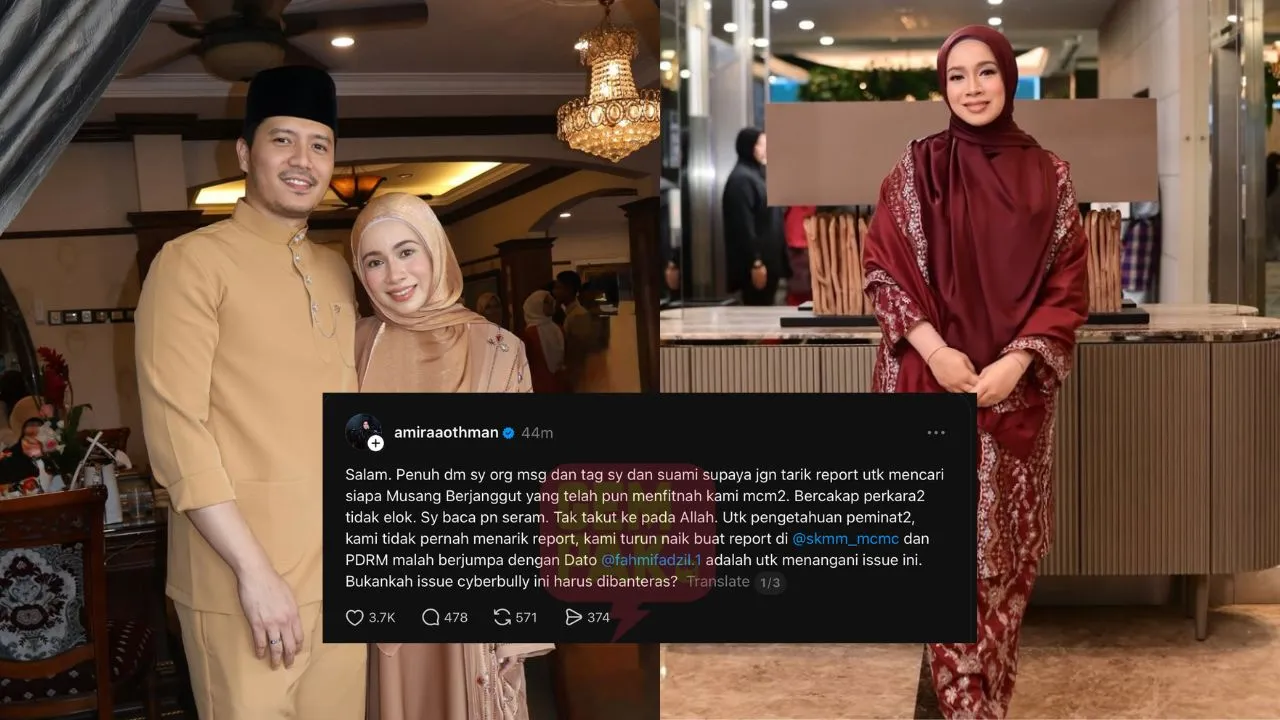 “Saya Baca Pun Seram, Tak Takut Ke Pada Allah” - Amira Othman & Fattah Amin Takkan Tarik Laporan Terhadap ‘Musang Berjanggut’