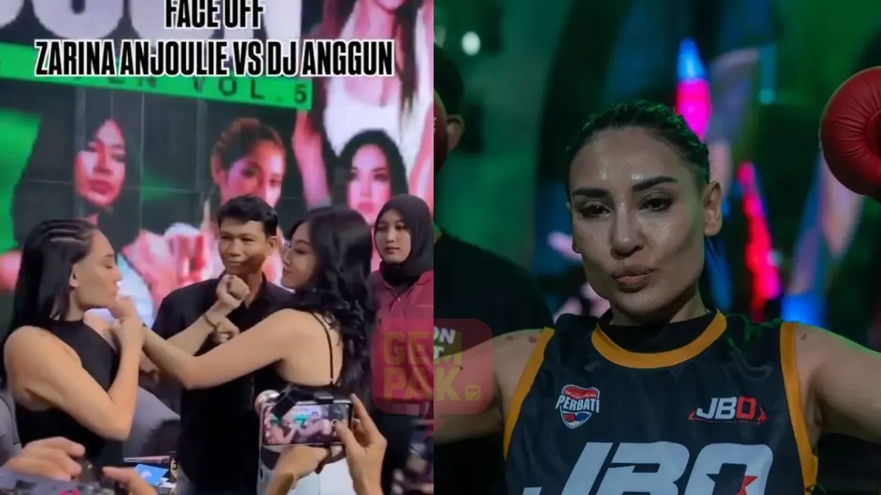 Tewas Di Acara Sulung Boxing Jakarta, Zarina Anjoulie Puas - “Kalah Pun Tak Apa…”