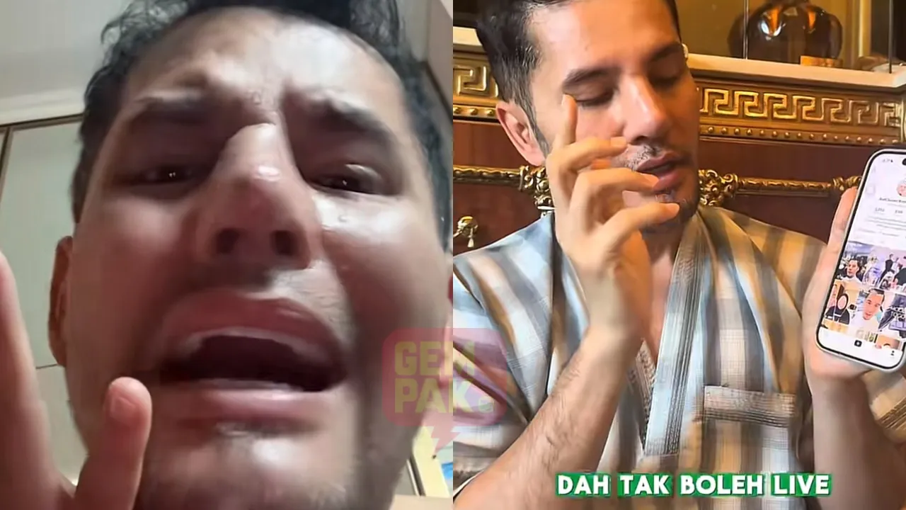 Aliff Syukri Menangis TikTok Disekat Buat Live Selama Lima Tahun - “Takkan Saya Kena Tunggu Sampai Umur…”
