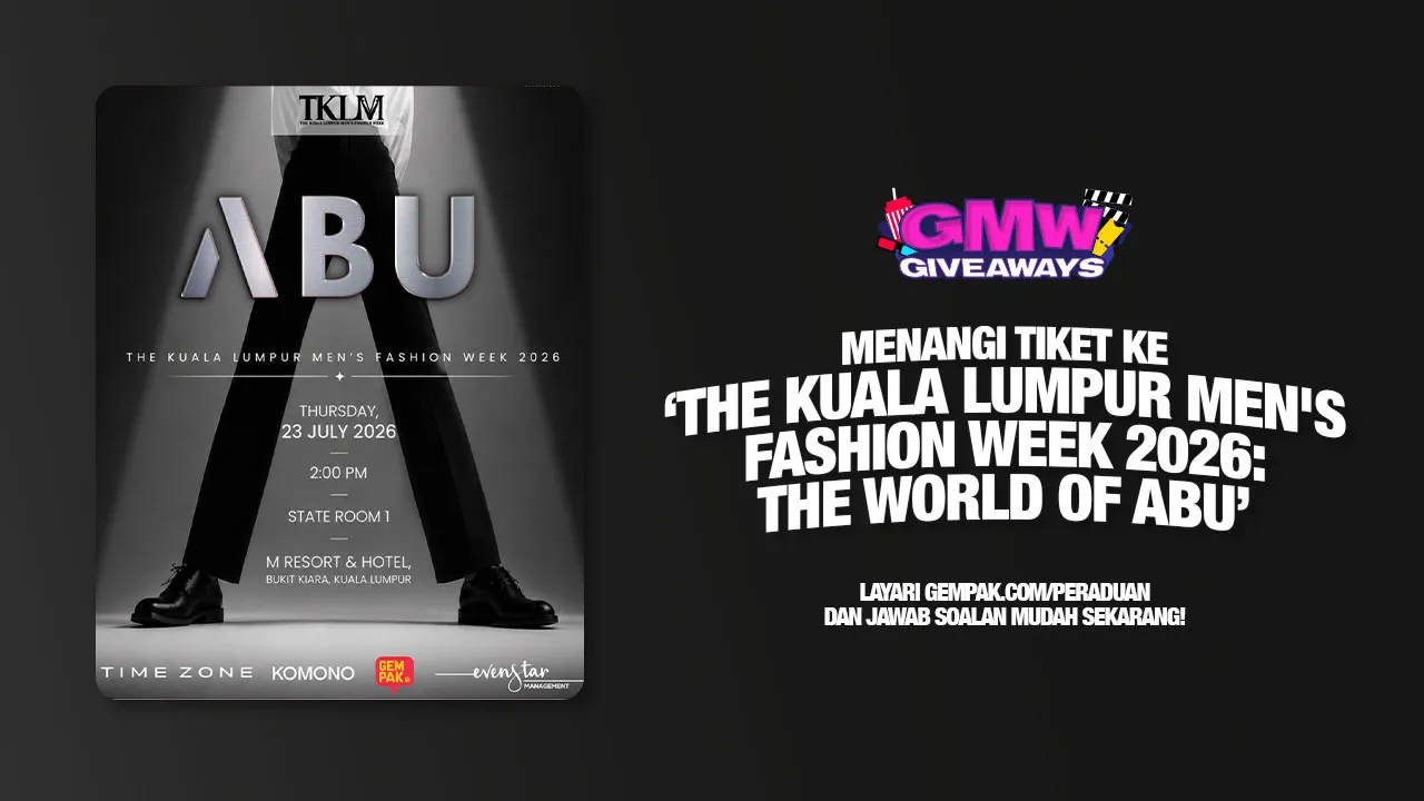 GMW Giveaway - The Kuala Lumpur Men's Fashion Week 2026