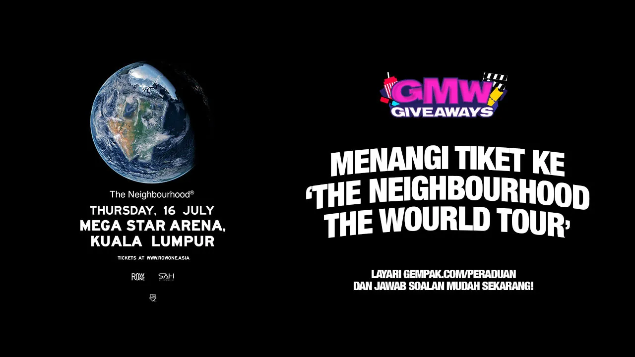 GMW Giveaway - The Neighbourhood - THE WOURLD TOUR