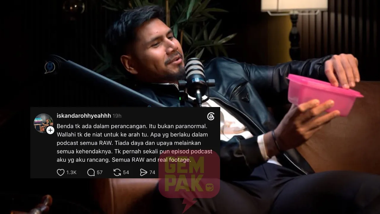 Iskandar kena rasuk