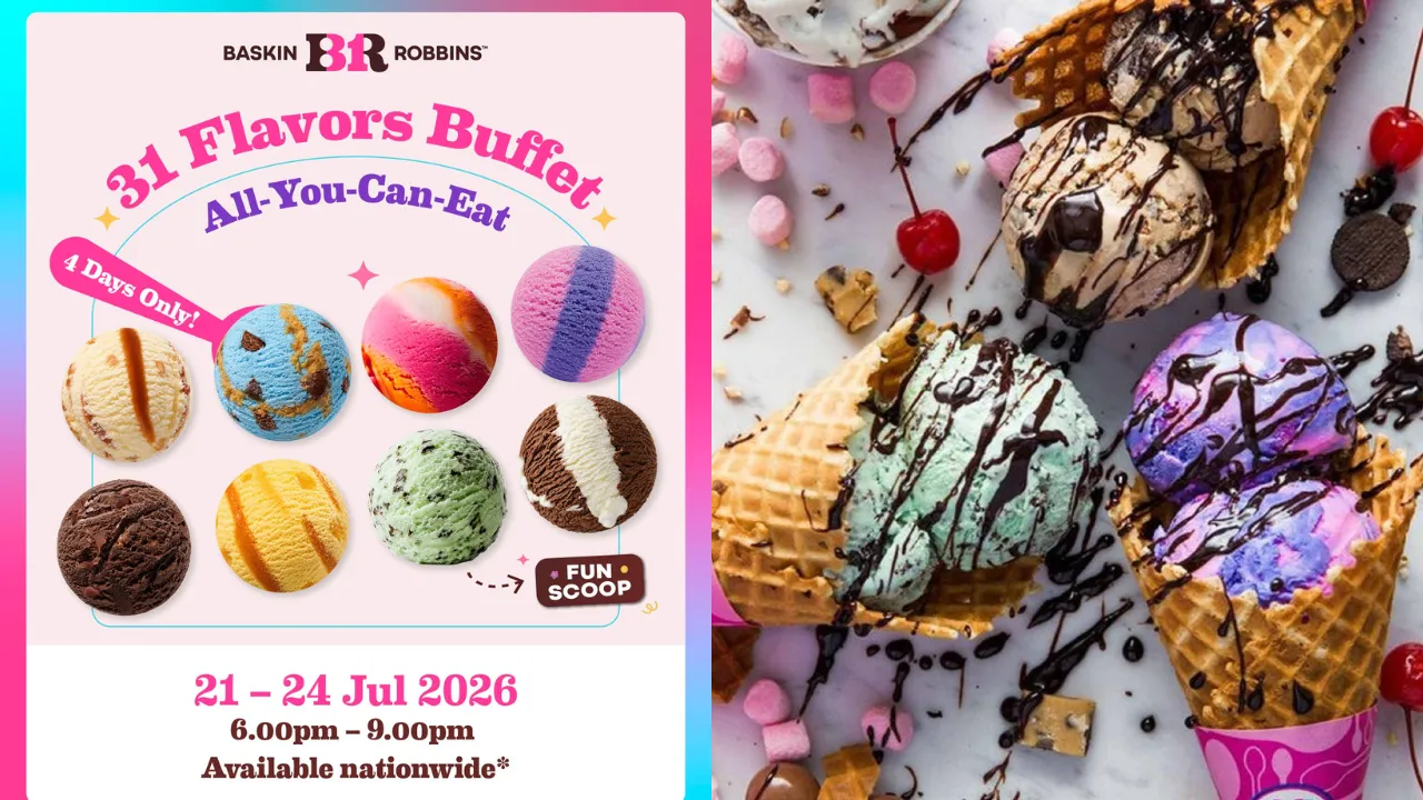 Treat Yourself To Unlimited Ice Cream At Baskin-Robbins' RM31 Buffet This July