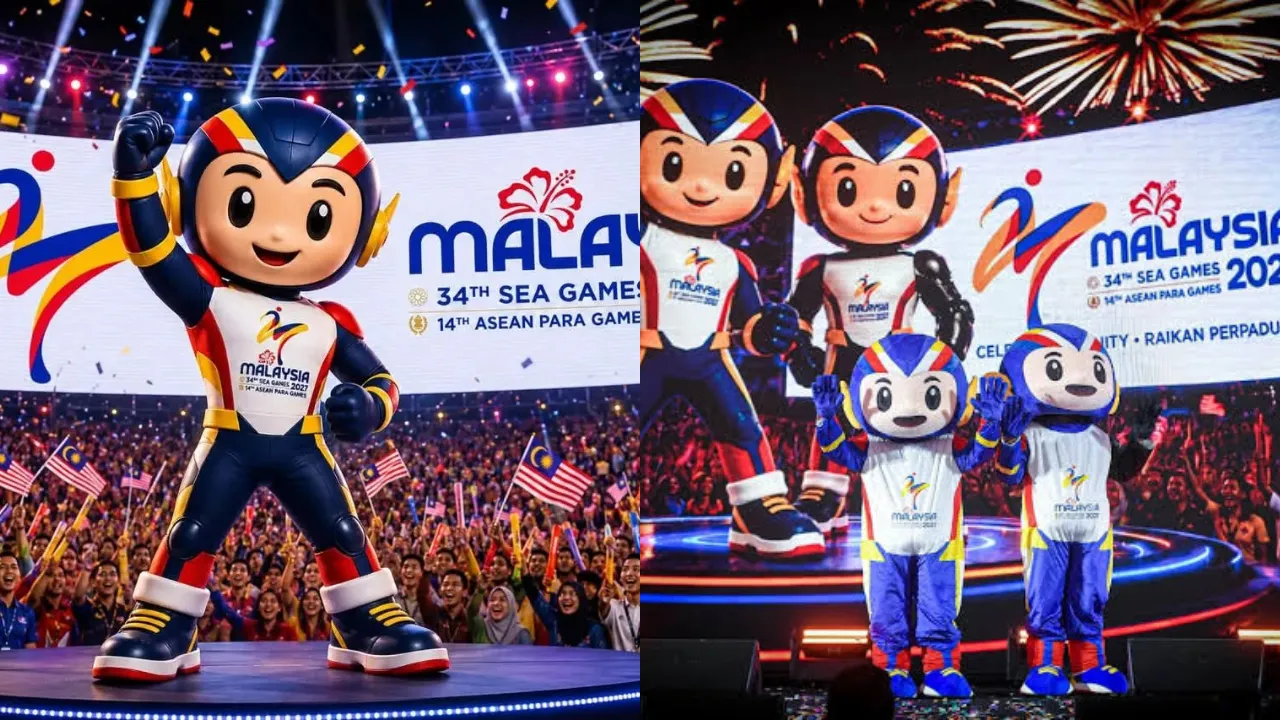 "Was this made by AI?" Sports Ministry's 2027 SEA Games Mascot Leaves Malaysians Unimpressed