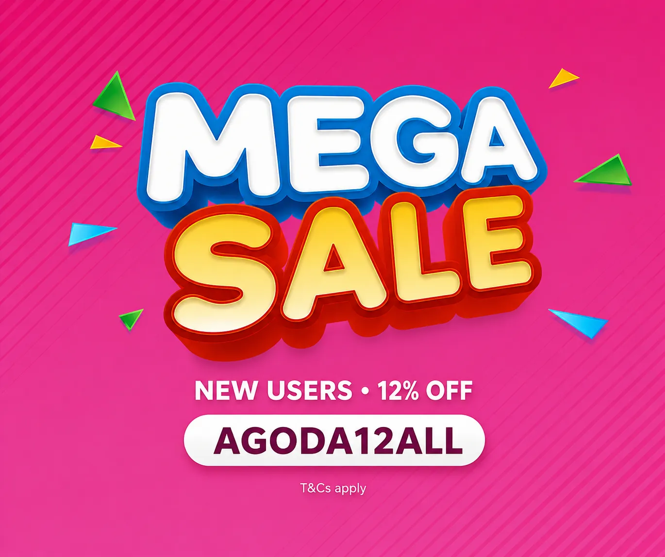 Find Your Next Escape with Agoda MEGASALE