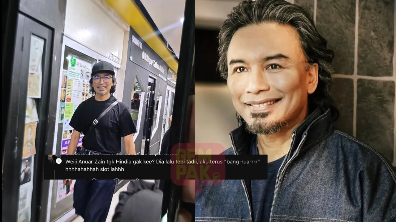 Peminat Teruja, Tak Sangka Jumpa Anuar Zain Di Showcase Hindia - “Dia Lalu Tepi Tadi…”