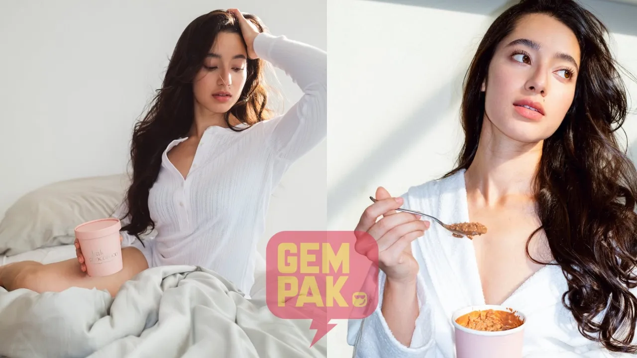Pakai 'Bathrobe' Ketika Promosi Produk, Netizen Anggap 'Posing' Ameera Khan Kurang Sesuai