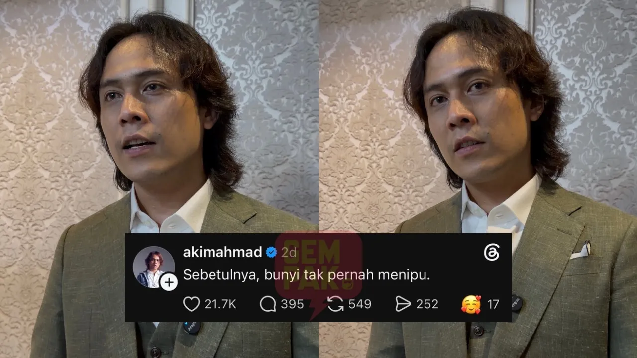 Ciapan Threads Akim Ahmad Pada Malam AJL40 Tak Ditujukan Kepada Sesiapa - “Ia Generik & Peringatan Untuk Diri Saya Juga”