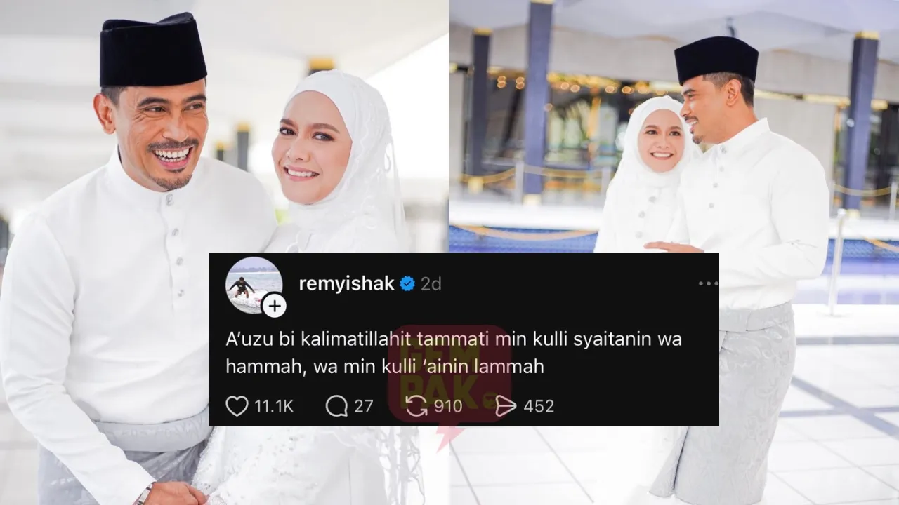 Isteri Titip Ucapan Sempena Anniversary Ke-6, Komen Remy Ishak Raih Pujian Ramai - “Suami Saya Pun Akan Doa Ini Setiap Kali…”