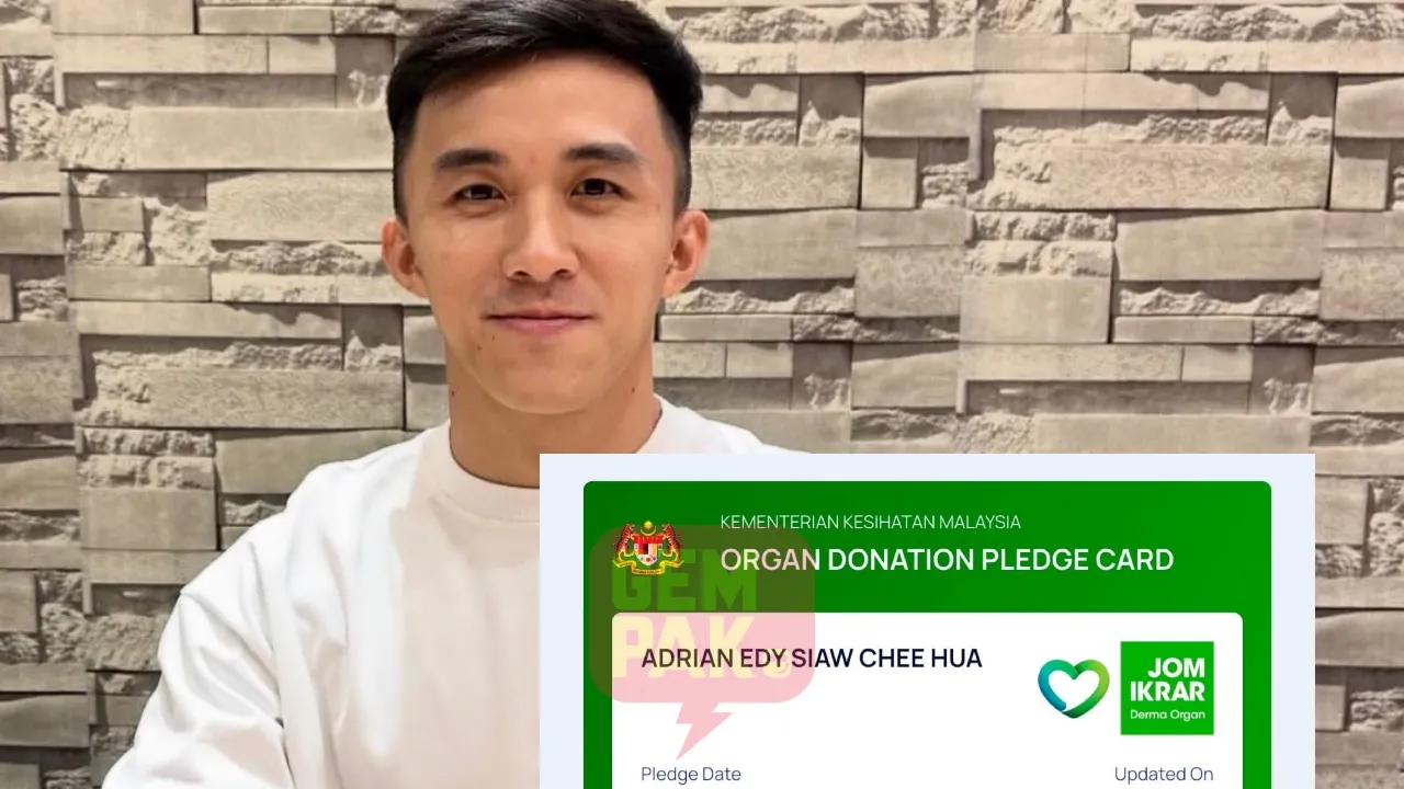 Adrian Edy Ikrar Diri Sebagai Penderma Organ - “Selepas Saya Tiada, Biarlah Ada Yang Terus Hidup…””