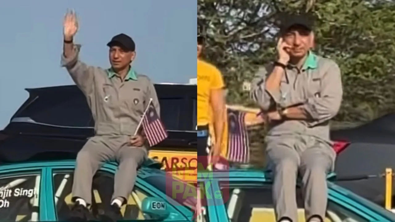 Gelagat Sporting Zizan Buat Gaya ‘Meme’ Viral Ketika Perarakan ‘TERBANG’ Jadi Tumpuan Netizen - “Ini Yang Dinanti! Ketua ‘Meme’ Threads”