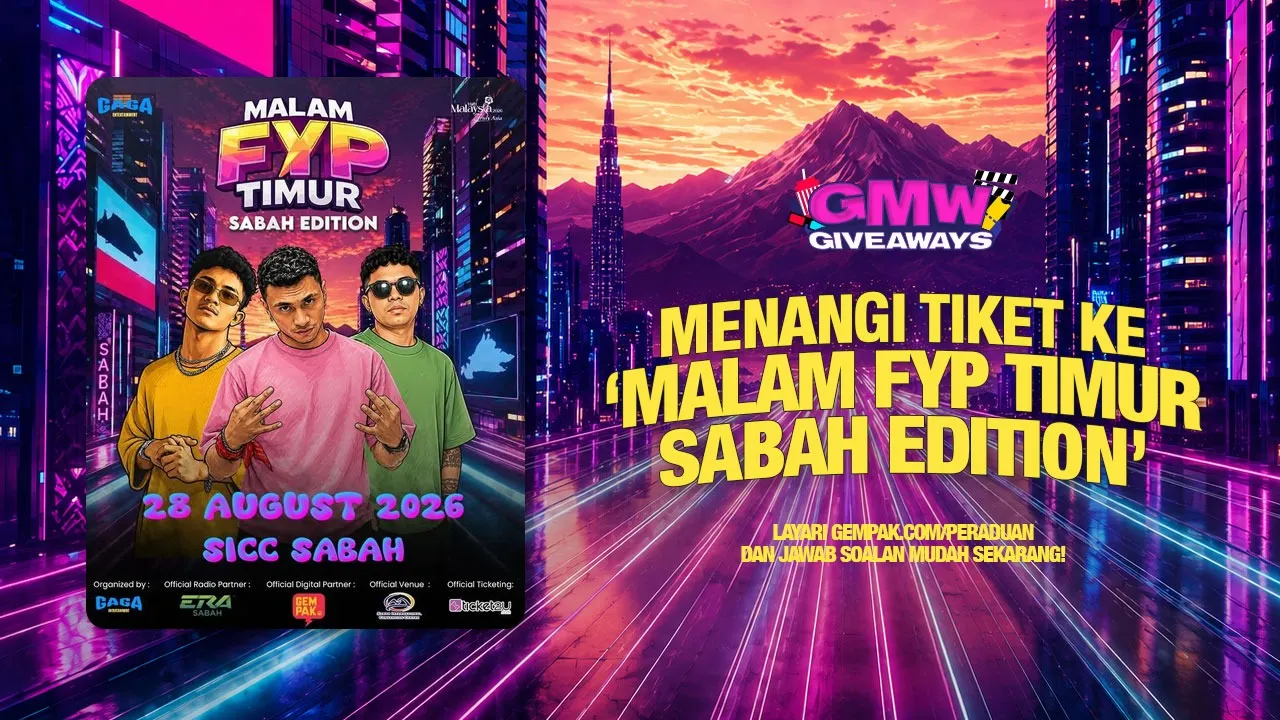 GMW Giveaway: Malam FYP Timur Sabah Edition