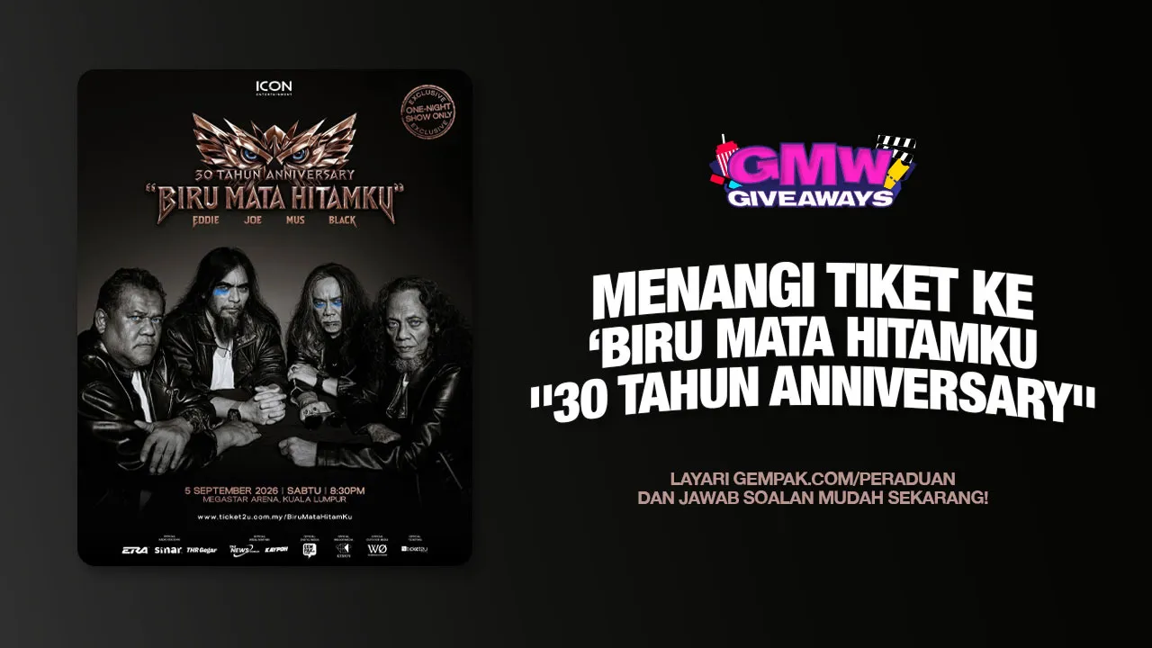 GMW Giveaway: Biru Mata Hitamku "30 Tahun Anniversary"