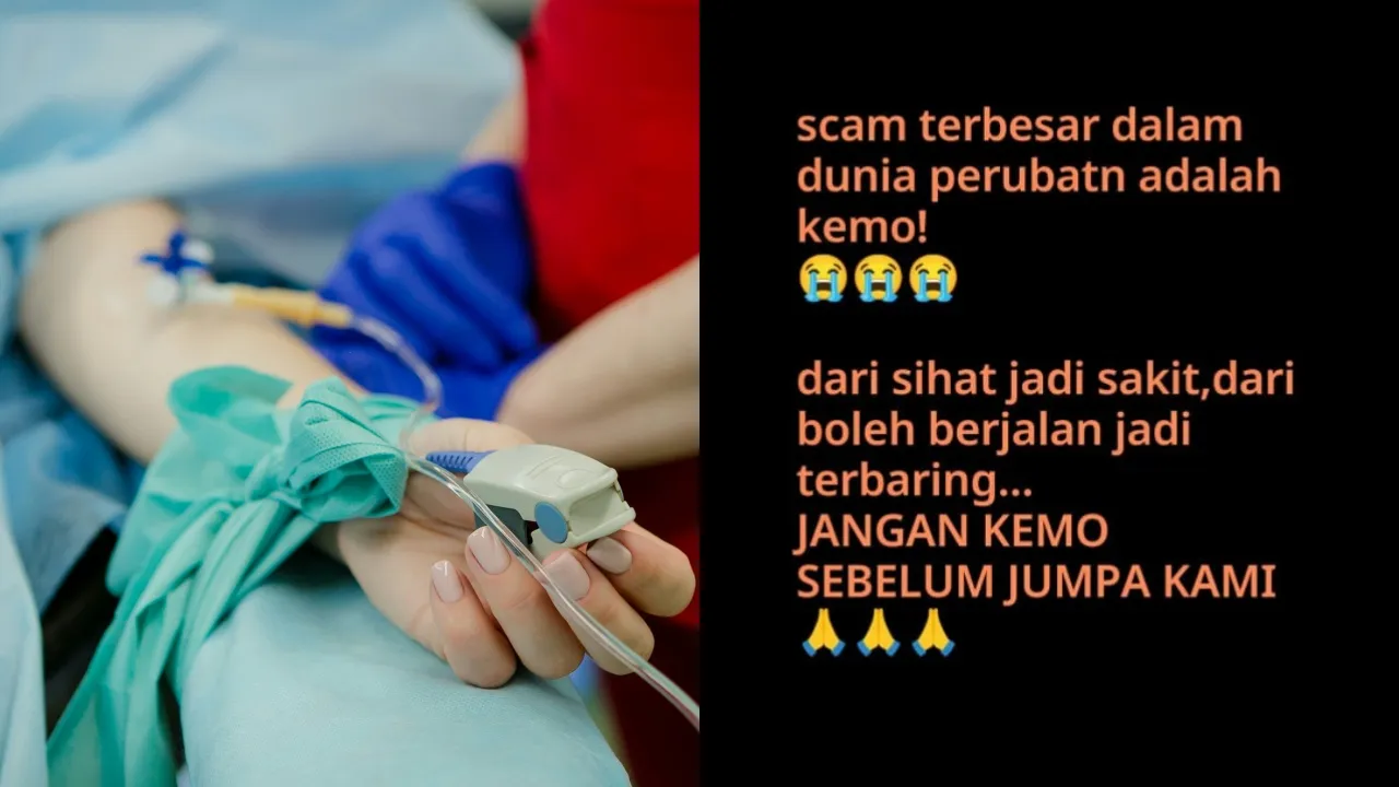 M'sians Raise Concerns After an Account Claims Chemotherapy Is a Scam While Promoting Health Products