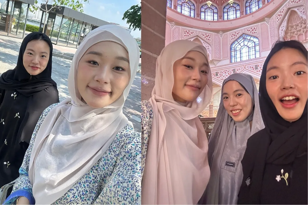 Pinjamkan Jubah & Pakaikan Hijab, Maryam You Narae Terharu Rakan Mahu Kenali Islam - "Maybe This Is One Of The Reasons Allah Placed Me Here"