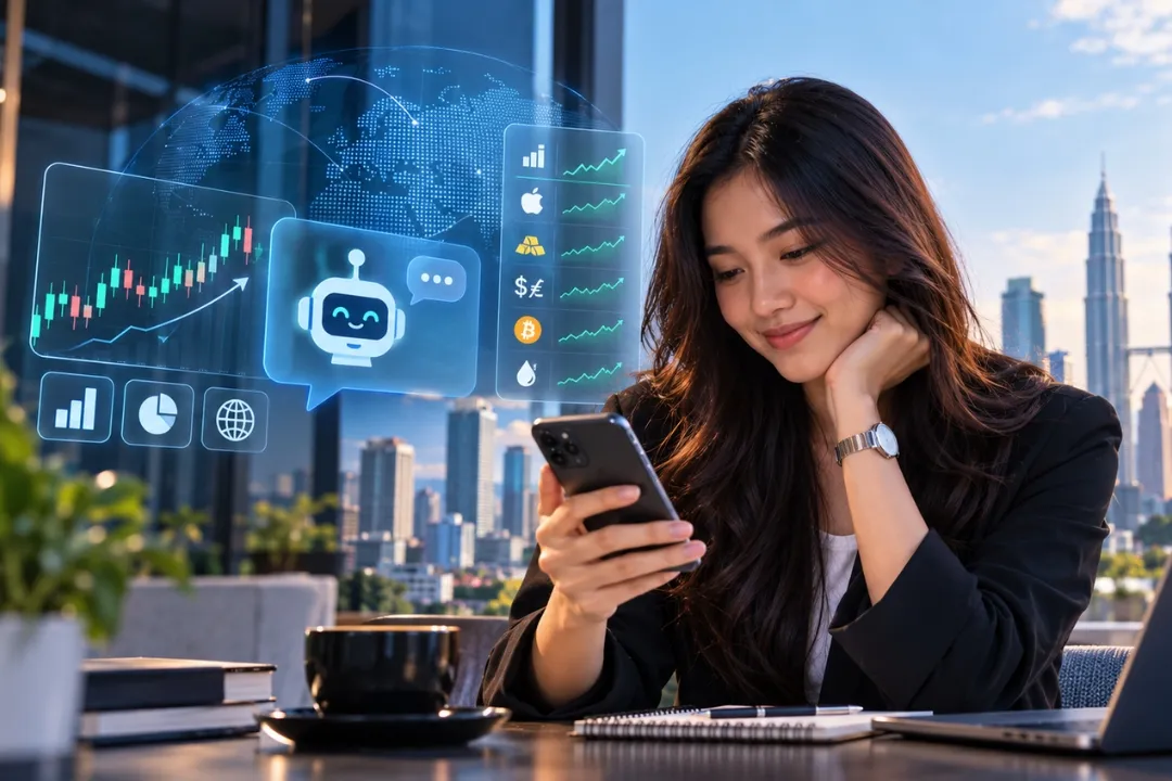 Tak Lagi Bergantung Pada Komputer, Telefon Pintar & AI Ubah Cara Generasi Muda Melabur