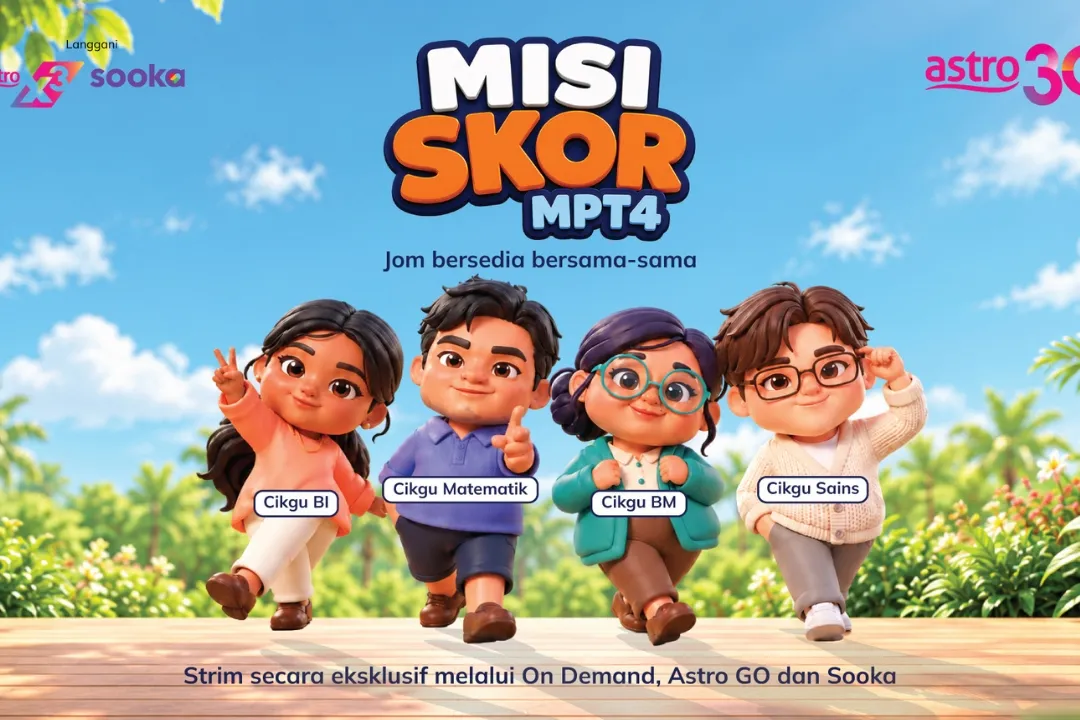 Astro Perkenal Misi Skor MPT4, Bantu Murid Tahun 4 Bersedia Menghadapi Peperiksaan Pertama