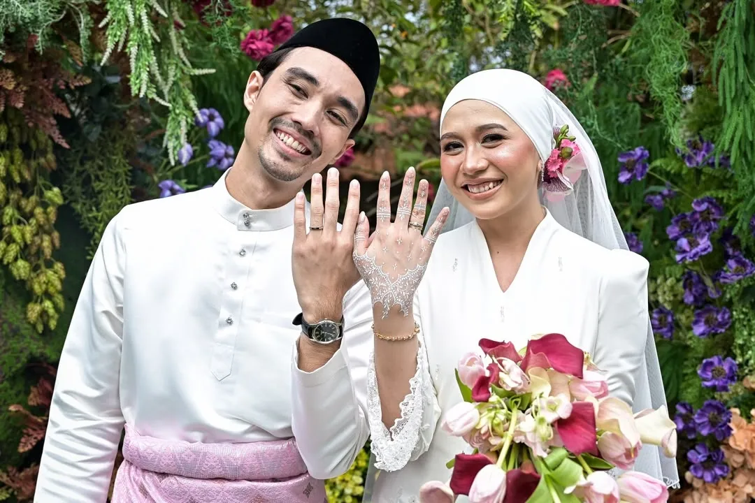 10 Bulan Kenal Terus Ajak Kahwin, Syazani Zikry Sah Bergelar Suami Sofiah Abu Bakar - "Tak Sangka Seawal Ini..."