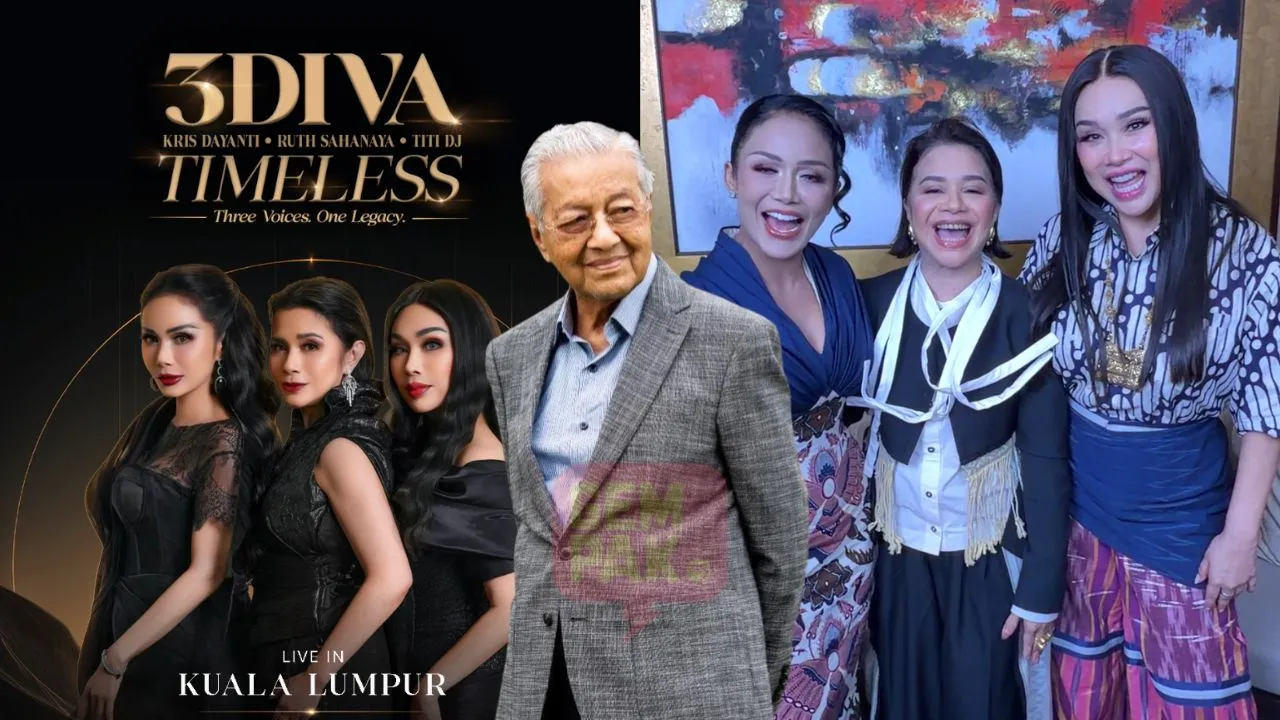Masih Ingat Momen Tun Mahathir Hadir Ke Konsert 2007, 3Diva Harap Dapat Ulang Kenangan Sama November Ini