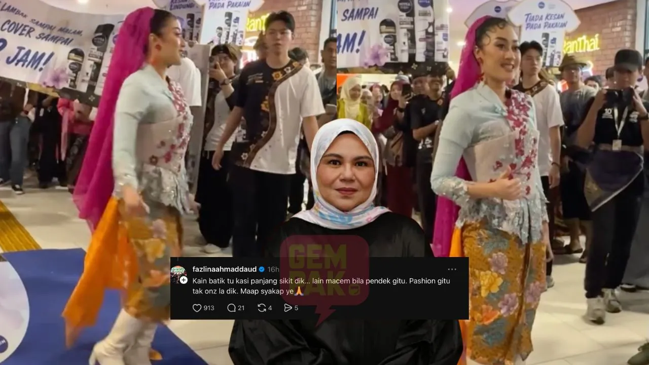 Fazlina Ahmad Daud Tegur Busana Aisha Retno - “Fashion Gitu Tak Onz La Dik…”