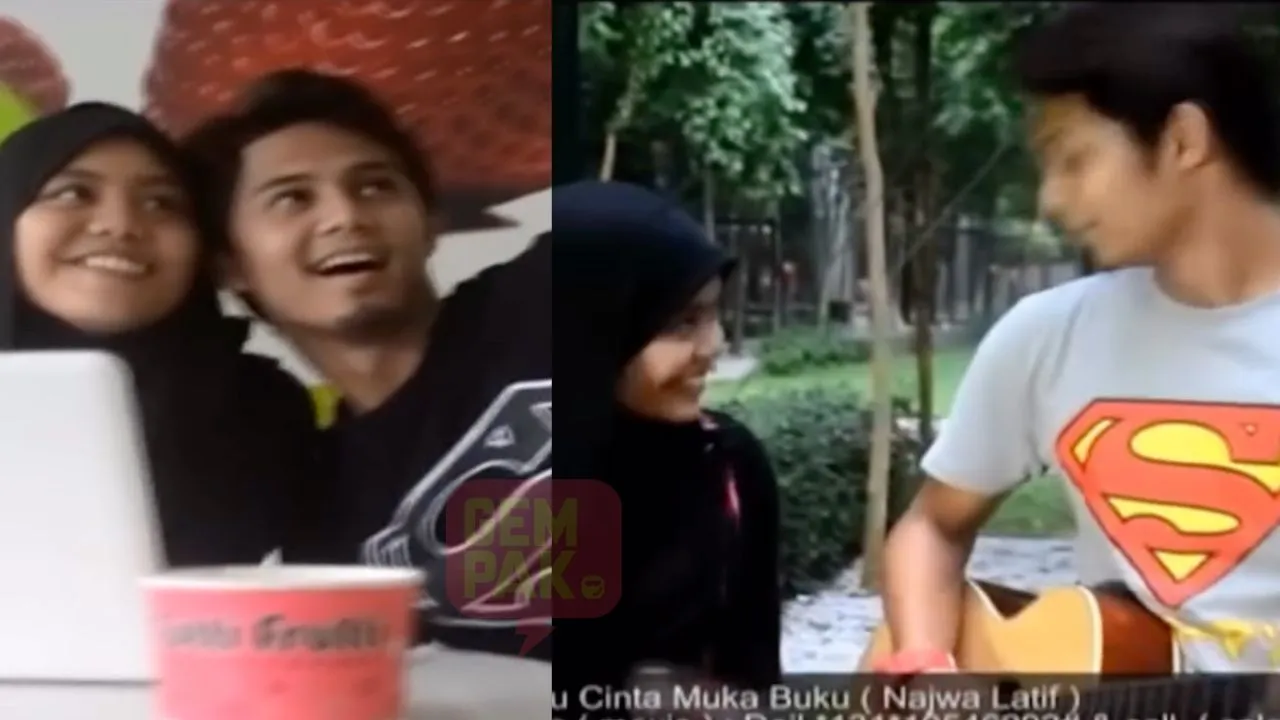 Netizen Throwback MV ‘Cinta Muka Buku’ Najwa Latif, Hairul Azreen Kongsi Cerita Di Sebalik Outfit Superman - “Masa Ni Tengah…”