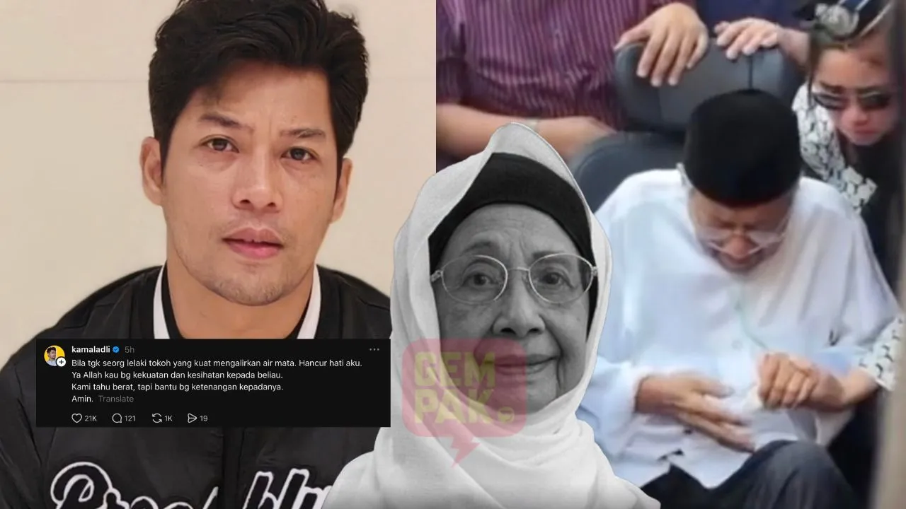 Kamal Adli Sebak Lihat Tun Mahathir Menangis – “Hancur Hati Aku”